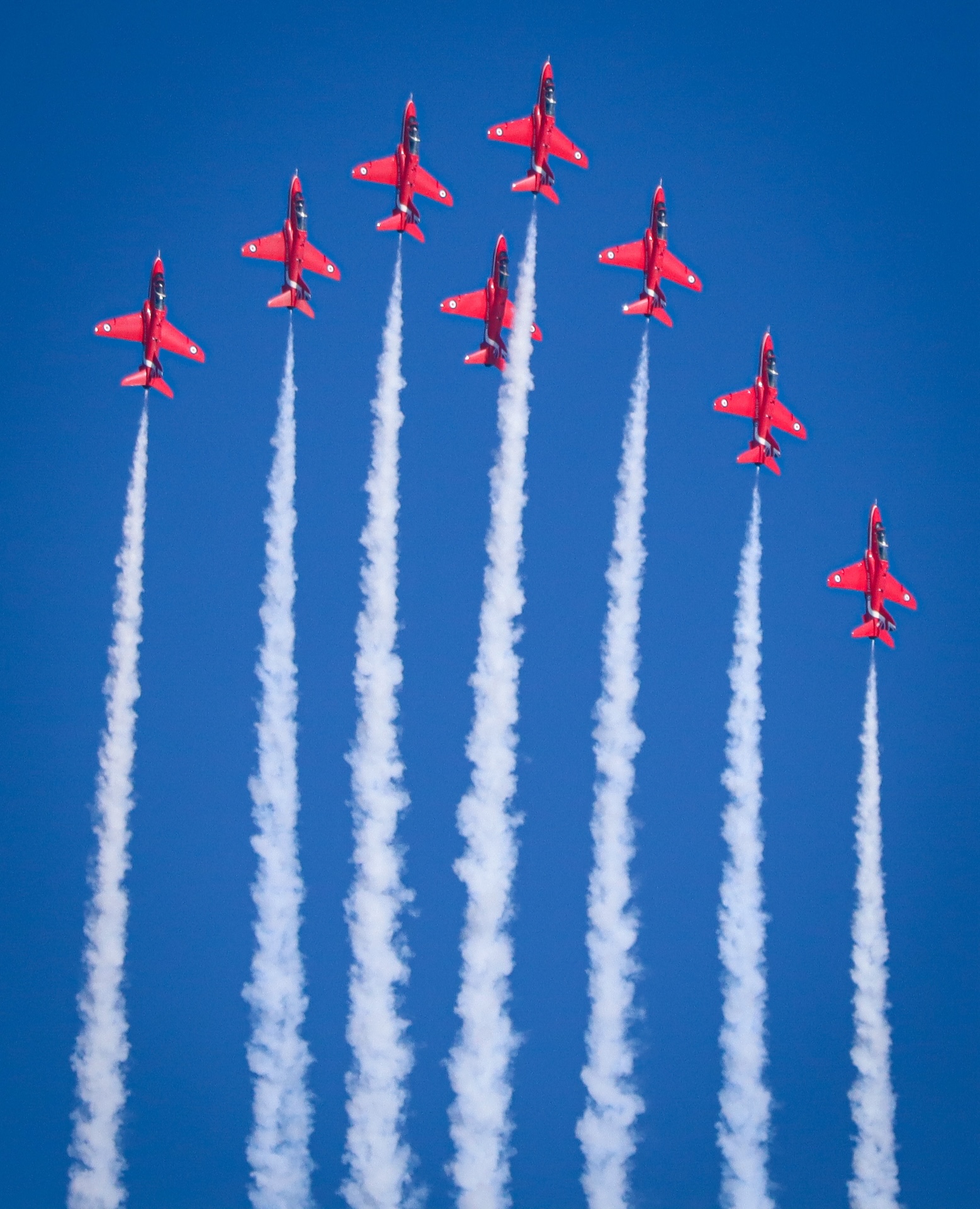 Red Arrows 2023 During the Isle of Man TT Festival 