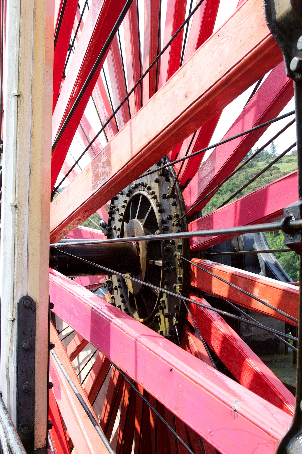 The Great Laxey Wheel Isle of Man
