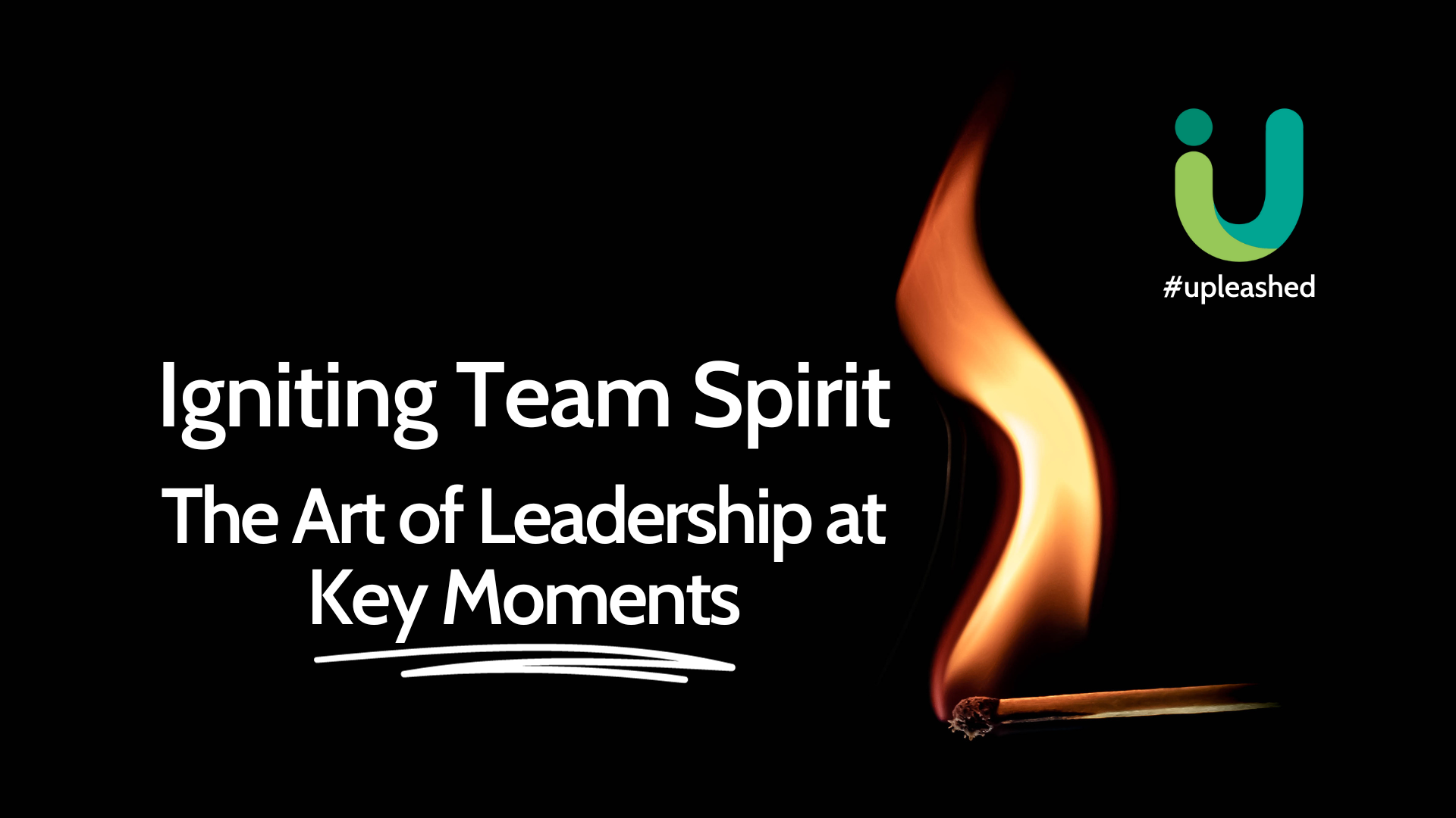 Match being lit symbolising the spark of leadership in this article by Alex Martin-Smith on Effective Leadership, including five actions for 2024.
